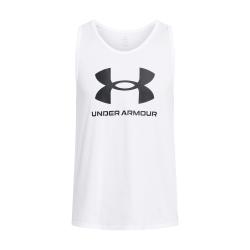 Pnske triko UNDER ARMOUR SPORTSTYLE LOGO TANK 1382883-100