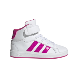 Detsk dievensk lenkov tenisky ADIDAS GRAND COURT MID K JR0806