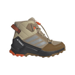 Zateplen detsk nepremokav trekov obuv ADIDAS TERREX AX4R CW + MID JS2922