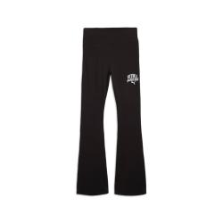 Dmske teplkov nohavice PUMA CLASS HIGH-WAIST FLARED 68503901